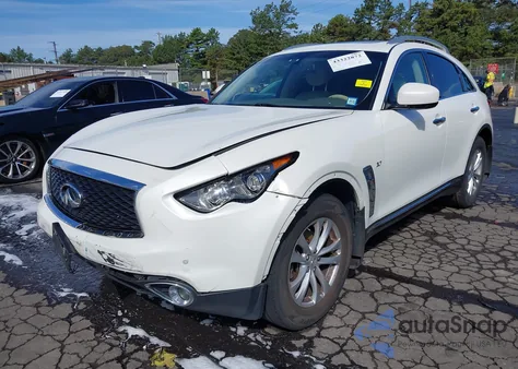 2017 Infiniti Qx70 из США, поврежденный, VIN JN8CS1MWXHM410955